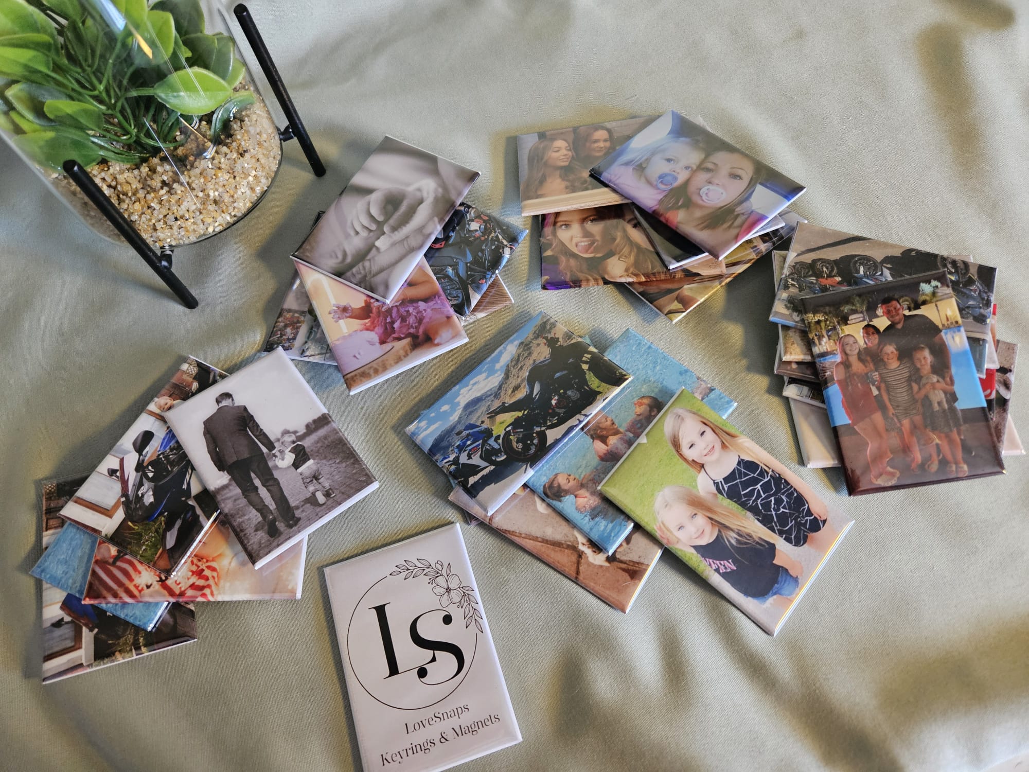 LoveSnaps 3*2" Photo Magnets (25 Pack)